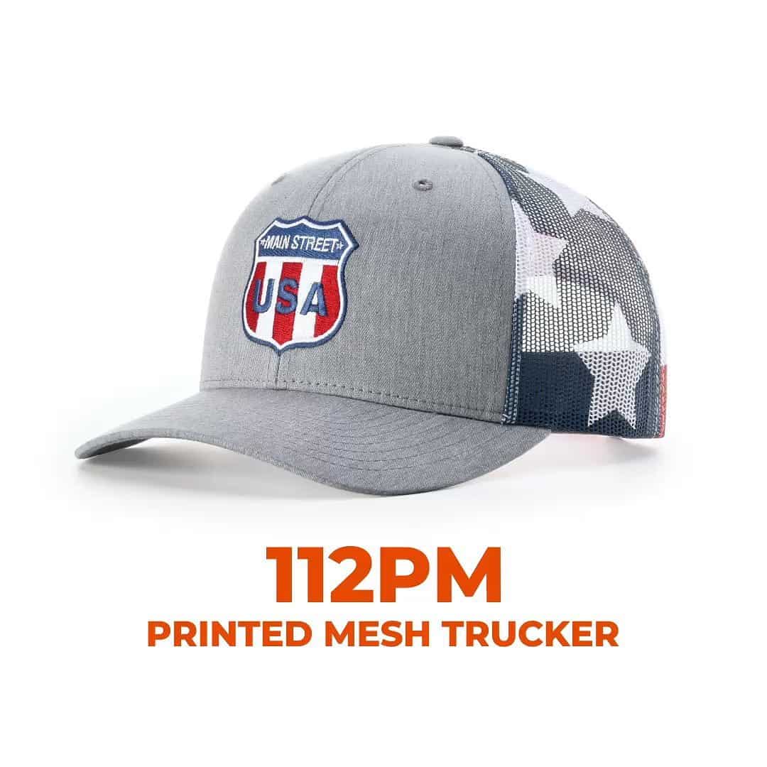 Custom Richardson 112 Old Font Trucker Hat – Thin Line Outfitters