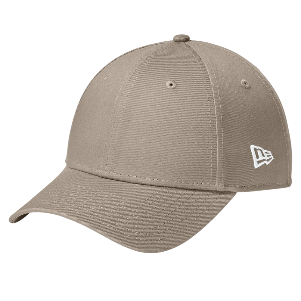 Flag khaki New Era NE200 adjustable structured cap with hook and loop closure
