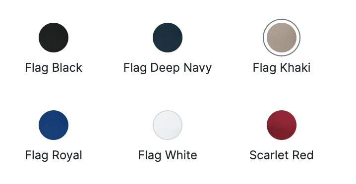 New Era NE200 adjustable structured cap colorway swatches