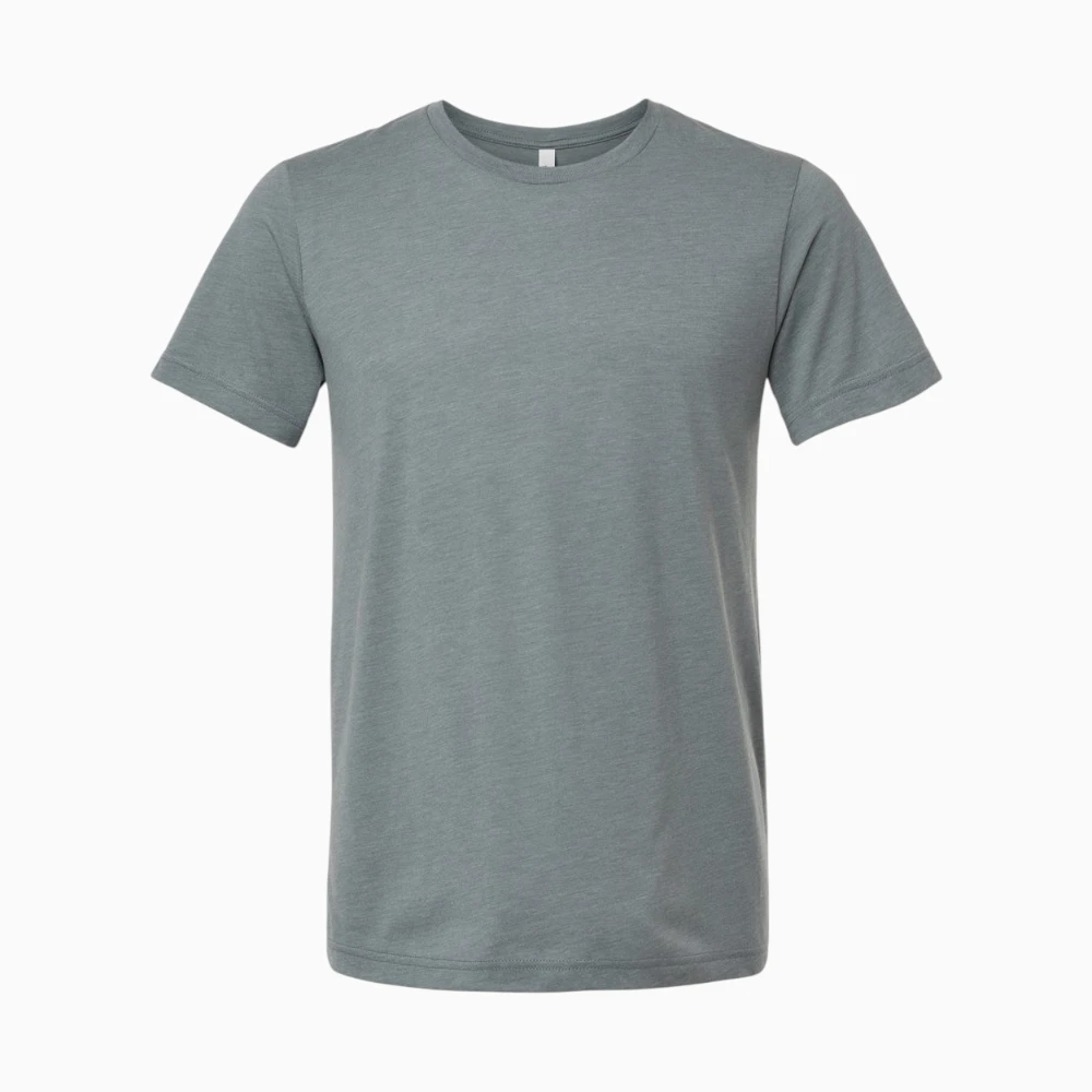 Soft tri-blend t-shirt blank
