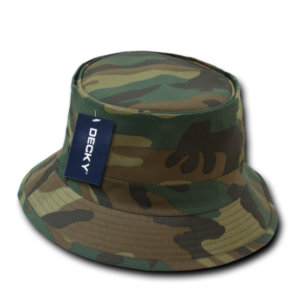 classic camo bucket print hat