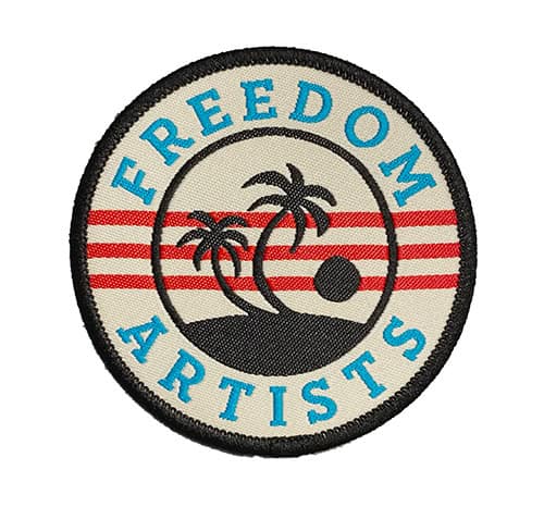 freedom artists cirlce patches in cream colorway 1 of 2