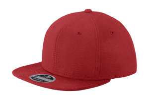 New_Era_snapback_NE404_Crimson_Flat_StickerFront Style NE404