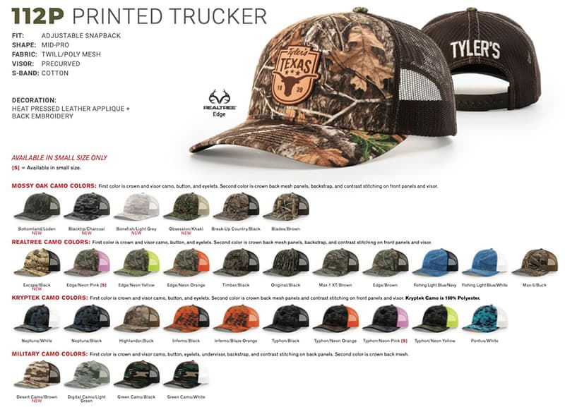Richardson_112_printed_camo_trucker Richardson Custom Camo Truckers