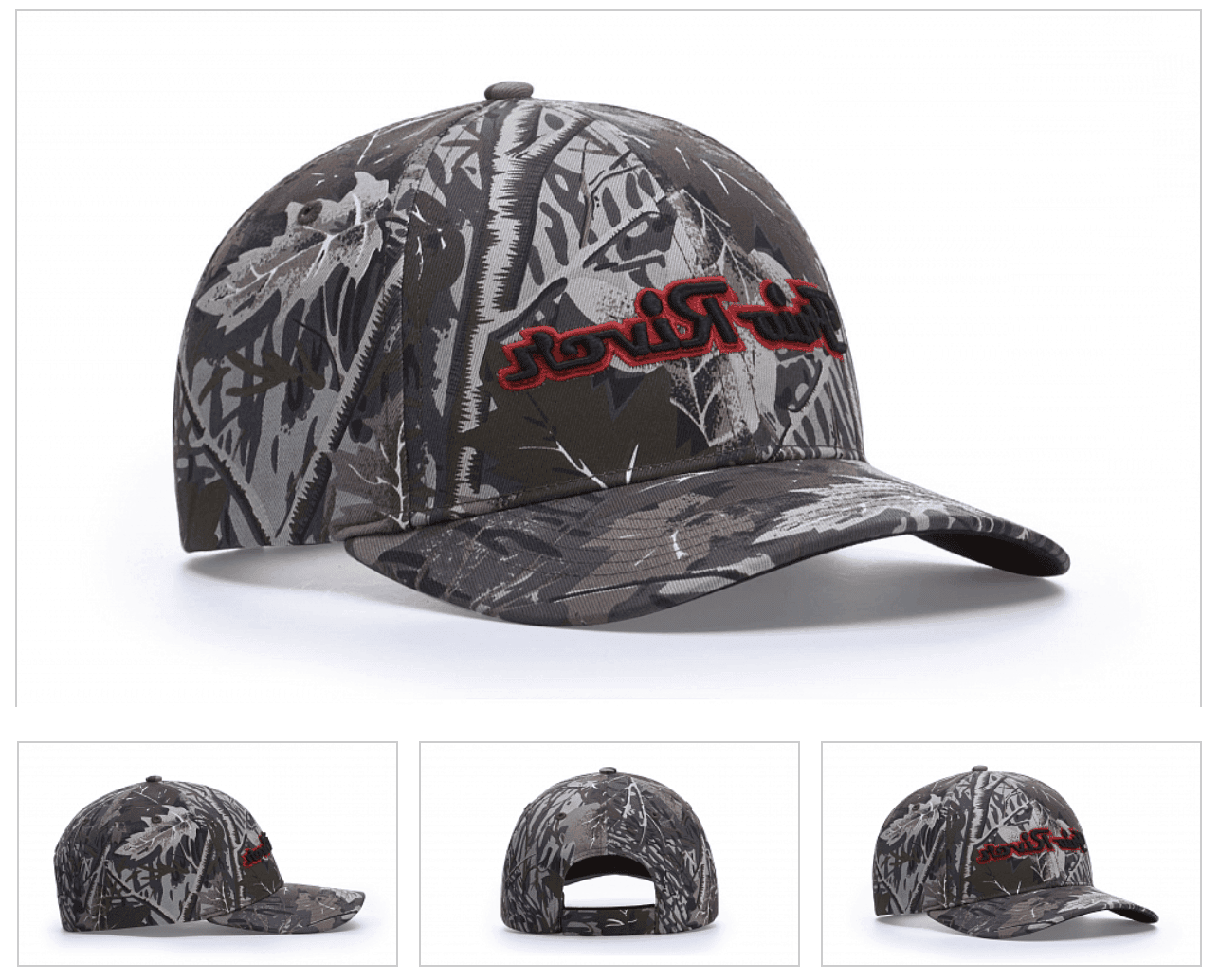 Custom Camo Hats Embroidered With Your Design - Consolidated Ink