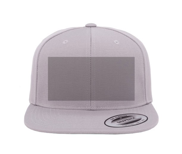 full front snapback embroidery