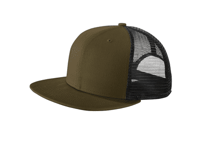 trucker hat two tone snap closure