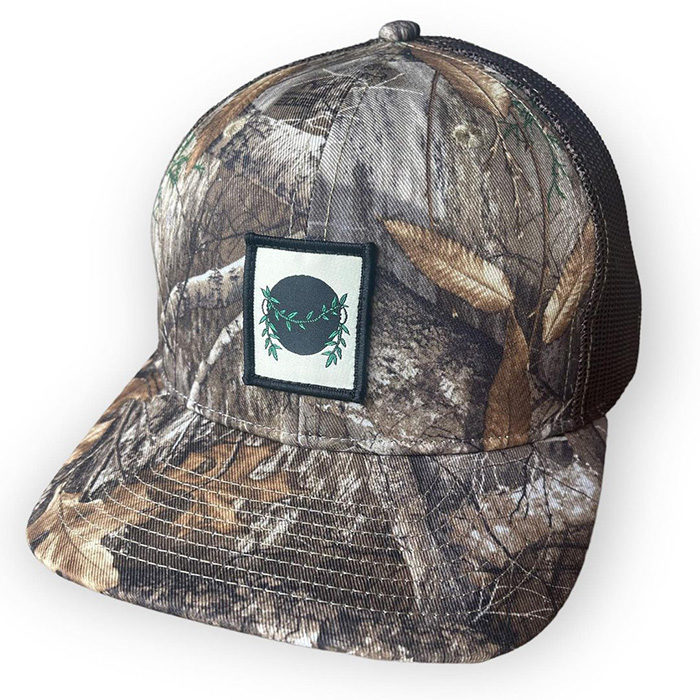 richardson_real_tree_camo_trucker_hat_with_patch custom camo Real Tre Richardson hat with patch
